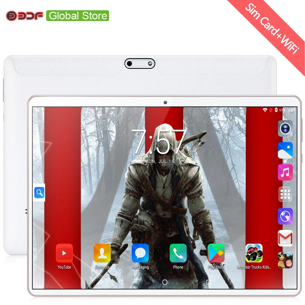  New 10 inch Original Design 3G Phone Call Android 7.0 Octa Core 4G+64G Android Tablet pc WiFi Bluet