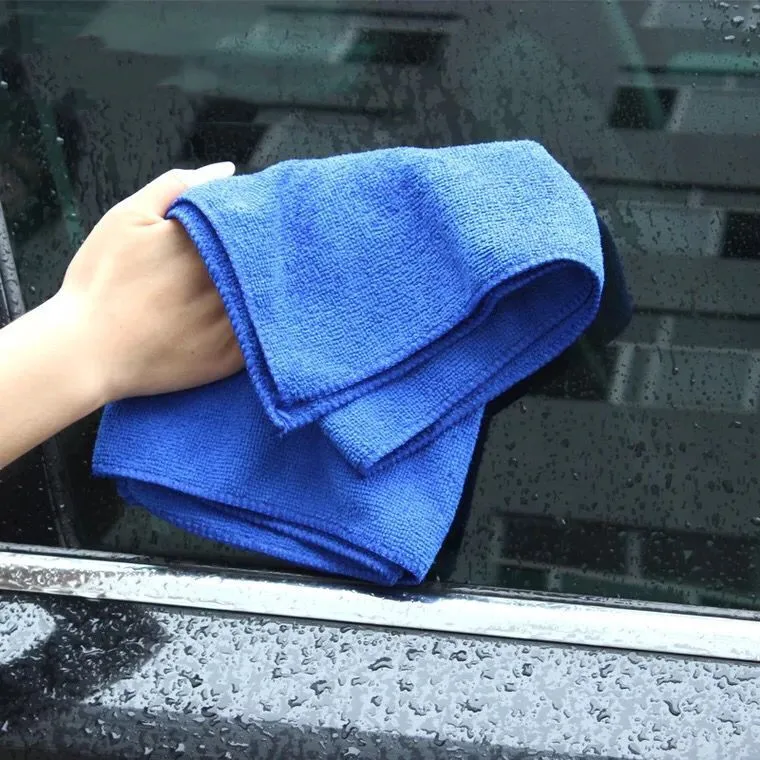 

1Pcs Car Multi-function Towel 30*30cm Absorbent Wash Cloth Car Auto Care Soft Microfiber Cleaning Towel