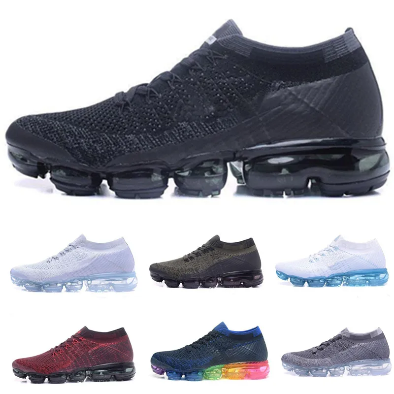 2019 Vapormax Для мужчин s спортивная обувь для мужчин Повседневное воздушной подушке кроссовки спортивные открытые горячие походы бег