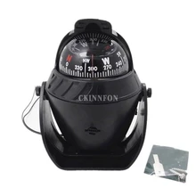 100 шт./лот макромолекула пластиковый светодиодный светильник цифровой компас Магнитная Сфера морская Военная электронная лодка для лодки автомобиля LC760