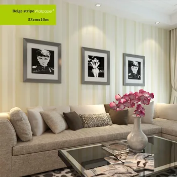 

3d Papel de parede vertical stripe wallpaper rolls for bedding room wall paper roll background 3d vinyl wallcoverings