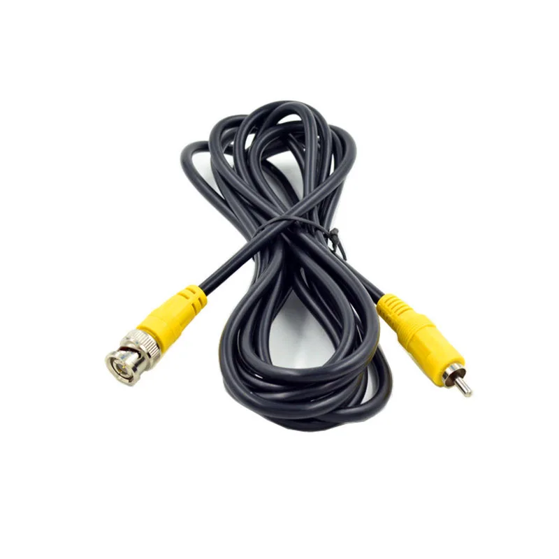 BNC to AV Connector Wire Plug Male,RCA Connector Video Cable For