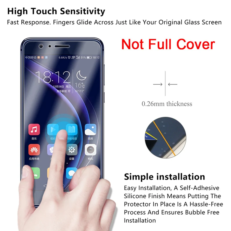 Экранный протектор для смартфона Honor 7A 5,4" 5,7" 6A 5A 4A, защитная пленка для телефона, закаленное стекло для huawei Honor 8A Pro 7C, пленка