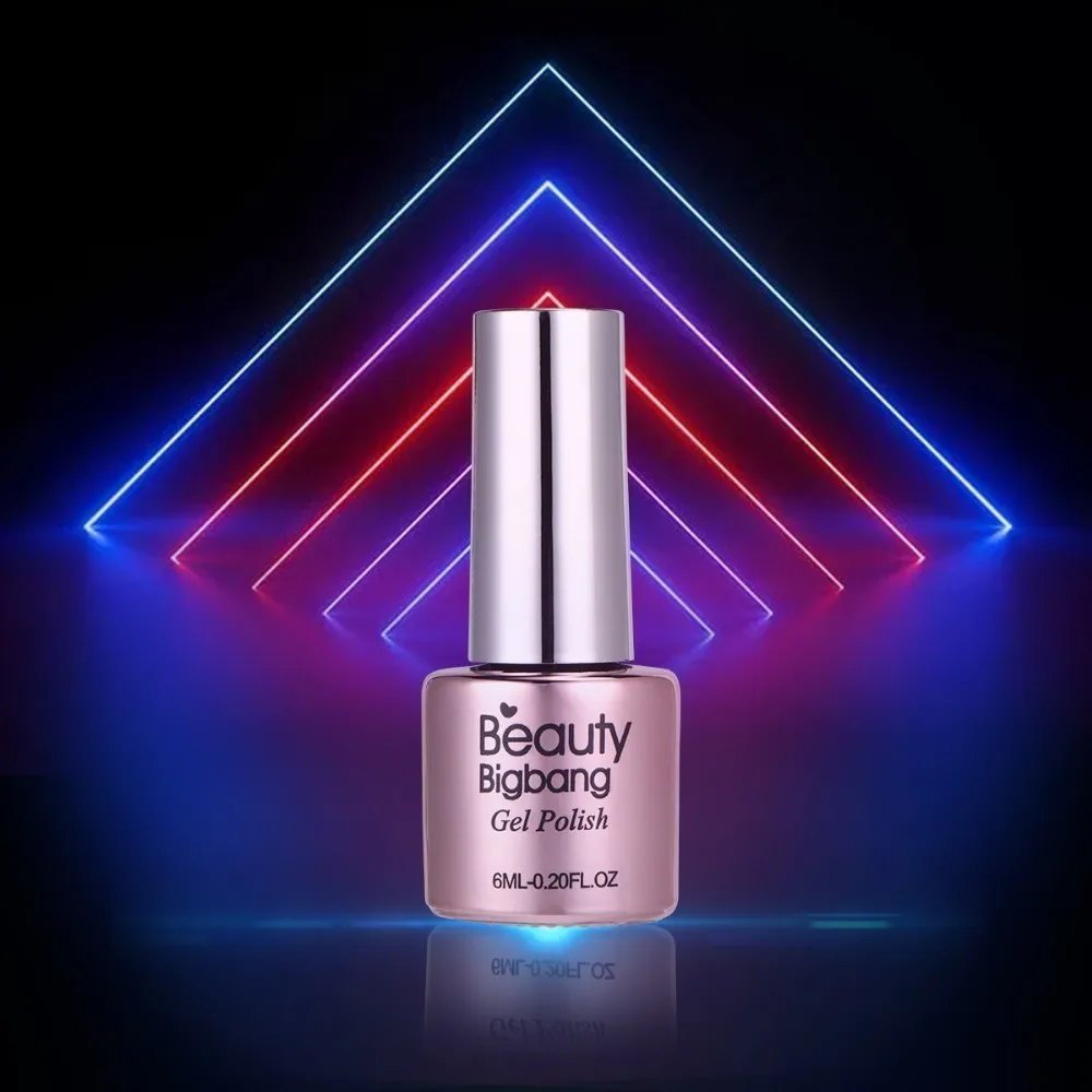 Beautybigbang фосфоресцирующий Vernis Ongle светящийся в темноте лак флуоресцентный Неон лак для ногтей зеленый цвет дизайн ногтей поли Гель-лак