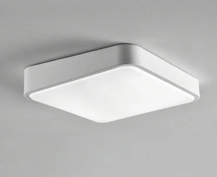 Plafoniere Led A Soffitto Moderno Dimmerabile : Designer metallo moderno led luci di soffitto bianco nero piazza