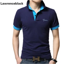 Solide polo shirts männer slim fitness casual atmungsaktive herren polo hemd Marken Baumwolle Camisa Polos Hombre Polos Homme 3XL 1535