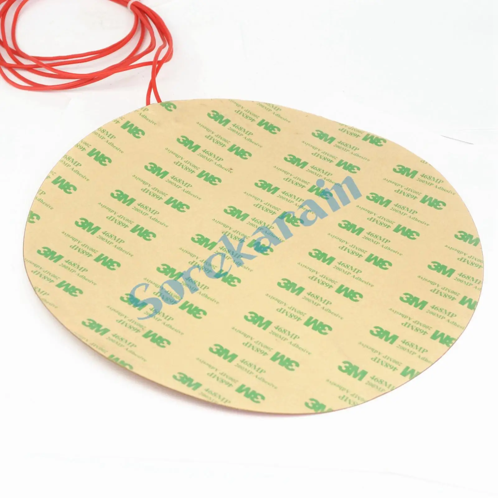 220mm 240W 24V DC Flexiable Round Eeletric Polyimide Film Heater Heating element for