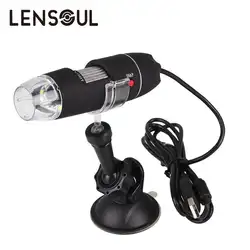 Lensoul 1000X цифровой USB микроскоп мини Лупа видеоэндоскопической Камера ручной microscop высокое качество microscopio 40X-1000X