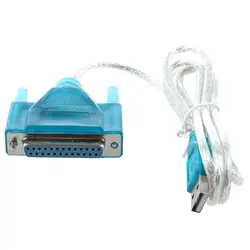 USB для принтера DB25 25-Pin Parallel Порты и разъёмы Кабель-адаптер