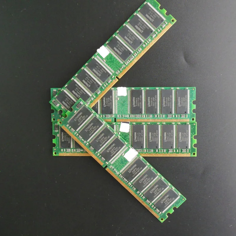 2X256MB 512MB DDR MEMORY RAM PC3200 NON-ECC DIMM 2.5V