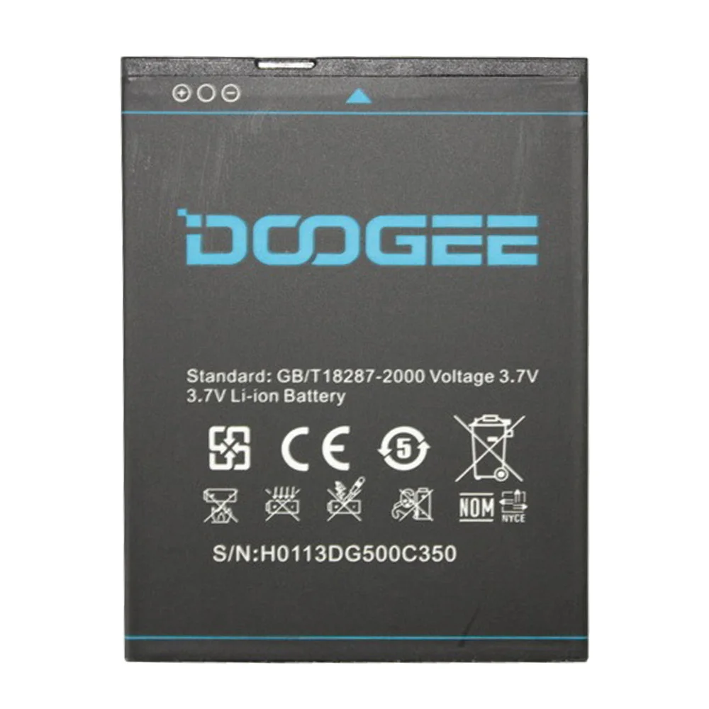 

Original DOOGEE DG500 Battery 2800Mah B-DG500C Battery For DOOGEE DG500C DOOGEE DG500 Smartphone In Stock