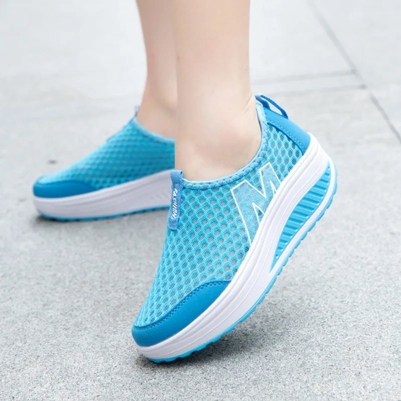 Women Shoes Height Increasing Breathable Sneakers Women Wedges Shoes Summer Air Mesh Women Platform Shoes Women Casual Shoes Women Shoes Height Increasing Breathable Sneakers Women Wedges Shoes Summer Air Mesh Women Platform Shoes Women Casual Shoes
