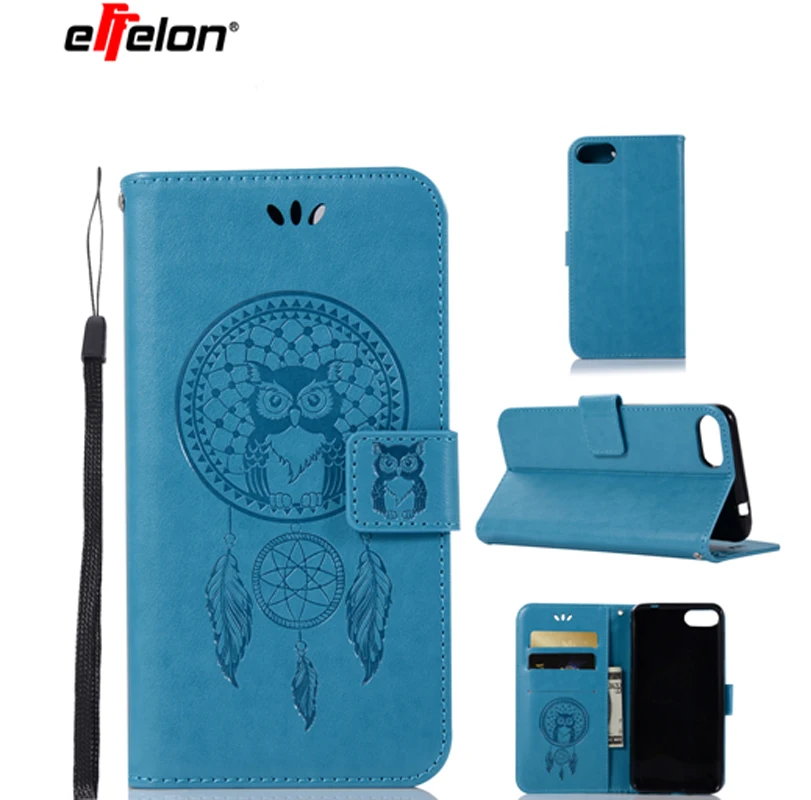 

effelon New For Asus Zenfone 4 Max ZC520KL Case 5.2" PU Leather Silicone Wallet Stand Cover For Zenfone 4 Max ZC520KL Cover Capa