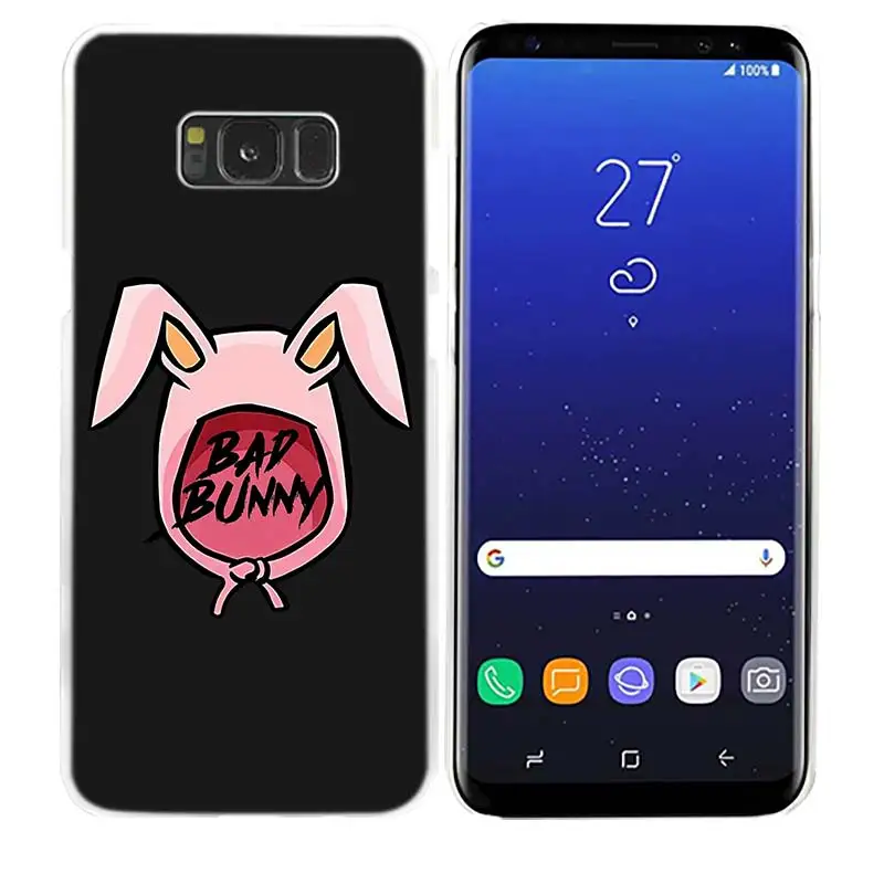 Чехол для samsung Galaxy Note 8 9 M30 M20 M10 S9 S8 S10 5G S10e Plus S7 S6 жесткий прозрачный PC Coque Cover Bad Bunny El Conejo Malo Новинка - Цвет: 09