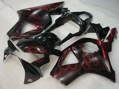 

Red Flame Complete Motorcycle Injection Fairing Kit Bodywork for For 2000-2001 Honda CBR900RR CBR 900 RR Full Body Molding Kit