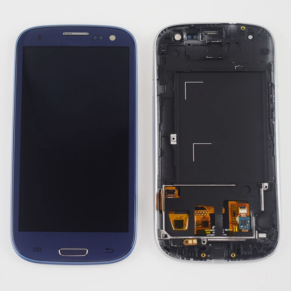 I9300 дисплей для Samsung Galaxy S3 LCD кодирующий преобразователь сенсорного экрана в сборе