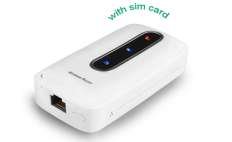 

Free Shipping! 3000mAh power bank Unlocked Portable 3G mini WIFI Router with SIM Slot