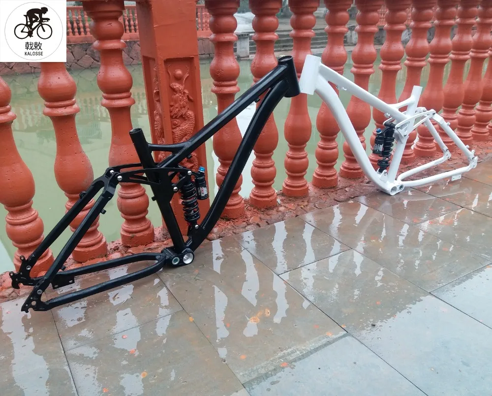 Clearance Kalosse  DNM  190mm travel   BB 68mm  downhill bike frame   AM mountain bike frame  Bicycle  frame 1
