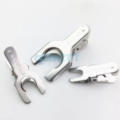 Multi Joint Stainless Steel Lab Clamp Pinch Clip Glass Ball Laboratory