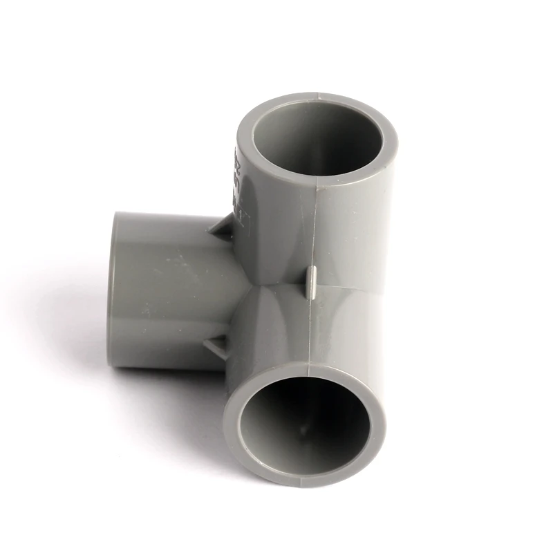 10 Unidades Conectores de 25mm PVC de 3 v/ías para Invierno Resistentes