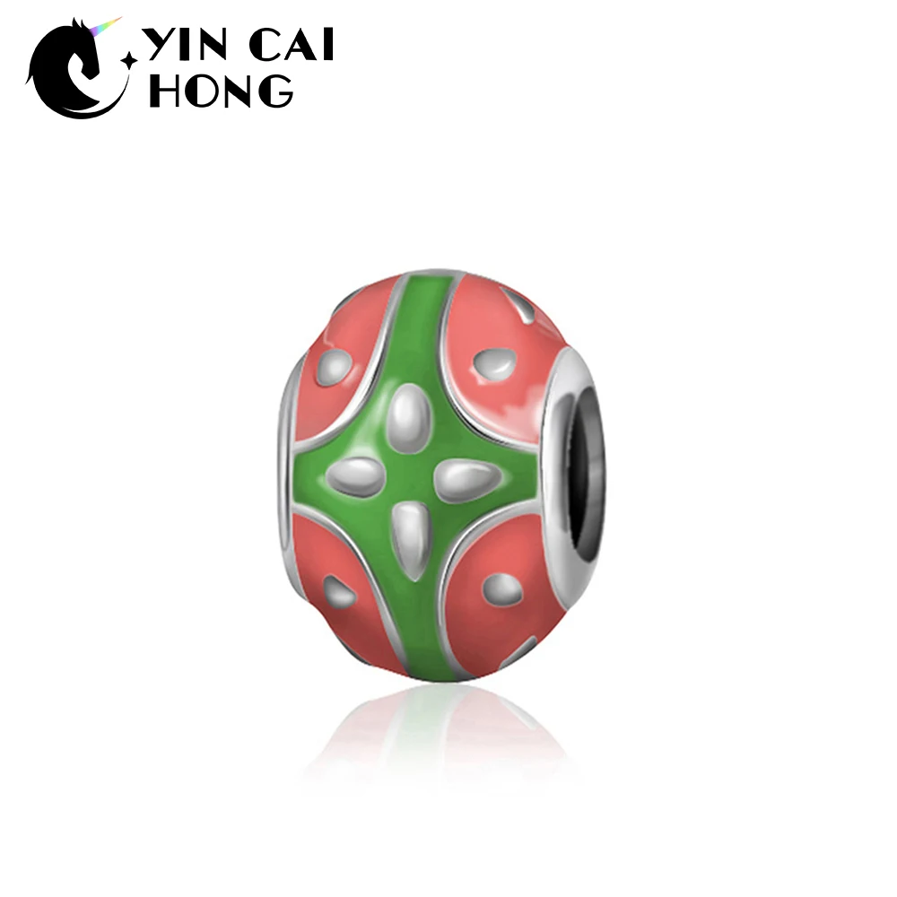 

YCH 100% 925 Silver Dijiao Colored Beaded DIY Bracelet Ladies Gift Jewelry