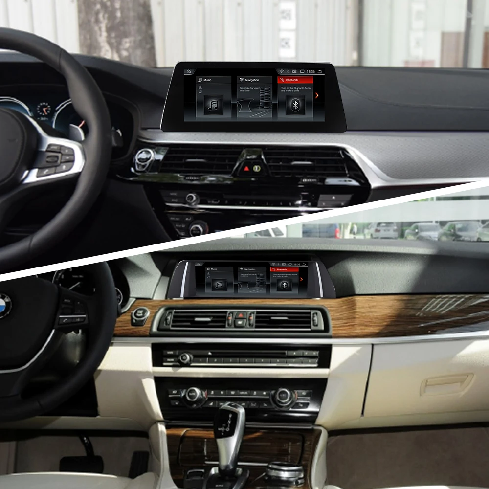 Excellent Android 8.110.25" all in one touch IPS Car Radio GPS for BMW 5 series  E60 F10 F11  G30 CIC CCC NBT EVO Car Multimedia Player 5