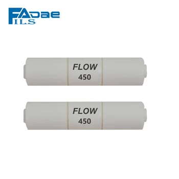 

1/4-Inch Quick Push Fit connect Flow Restrictor 450CC for Household RO Reverse Osmosis Systems
