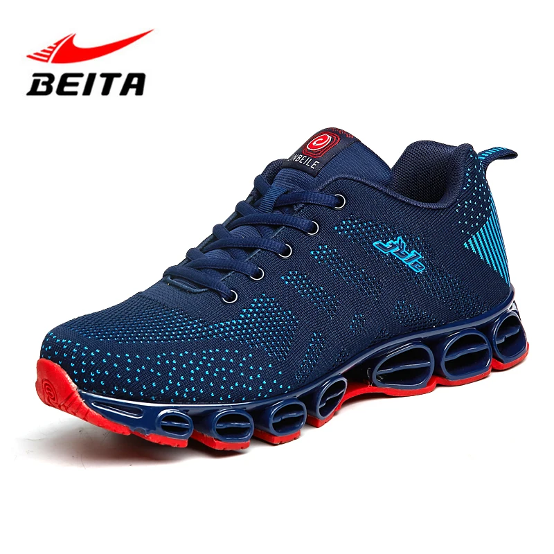 

Beita Men Running Top Sneakers Athletic Shoes Breathable Running irving Shoes Sport Men Non Slip Gym mesh Fitness Marathon