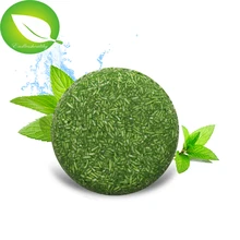 55 г шампунь ручной работы для волос волшебное Мятное мыло чистый натуральный сухой шампунь мыло контроль масла против перхоти уход за волосами