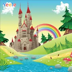 Фоны для фотосъемки Yeele с изображением замка реки радуги комнаты персонализированные фотографические фоны для фотостудии