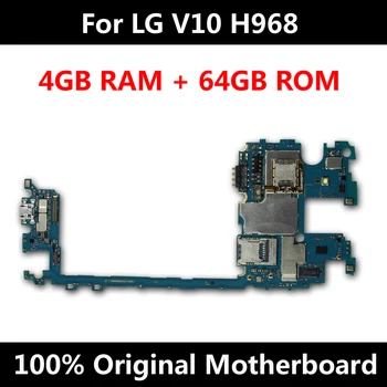 

For LG V10 H968 Motherboard 64GB Dual SIM Unlocked Mainboard Original Android OS System Function Logic Board