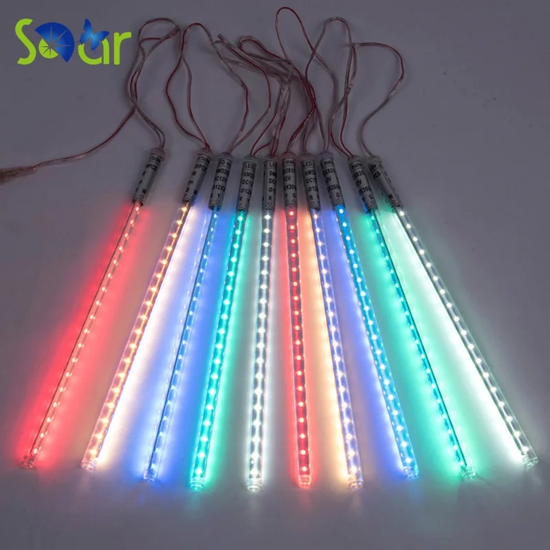 LED Strip Light Outdoor Landscape Meteor Shower Festival Christmas