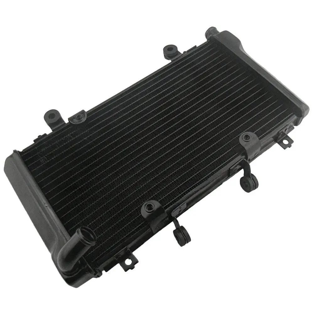 

Motorcycle Radiator Cooler Engine Cooling for Honda CBR400 MC23 Black Replacement Part
