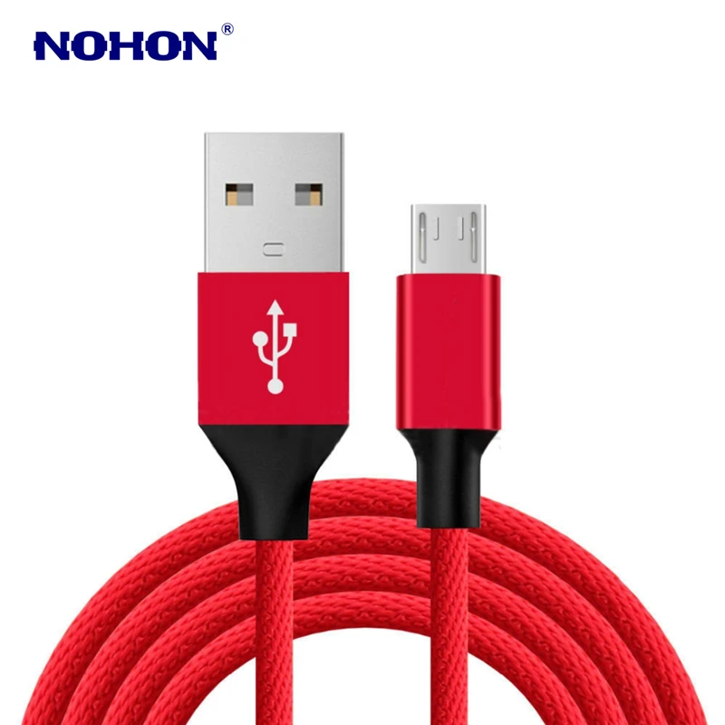 

2m Micro USB Charging Cable for Xiaomi 3 4 Note Redmi 5A 6A 5 Plus 6 Pro Samsung S6 S7 Edge Android Phone USB Data Charger Cable