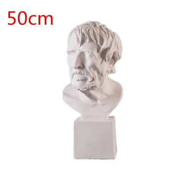 

American Pirate Bust Statue Figure Art Sculpture Resin Craftwork Home Decorations Line Drawing Teaching Aids R943
