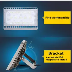 Светодиодный прожектор 20 Вт 30 Вт 50 Вт 100 Вт Водонепроницаемый IP65 Прожектор наружный садовый светильник Foco светодиодный наружный