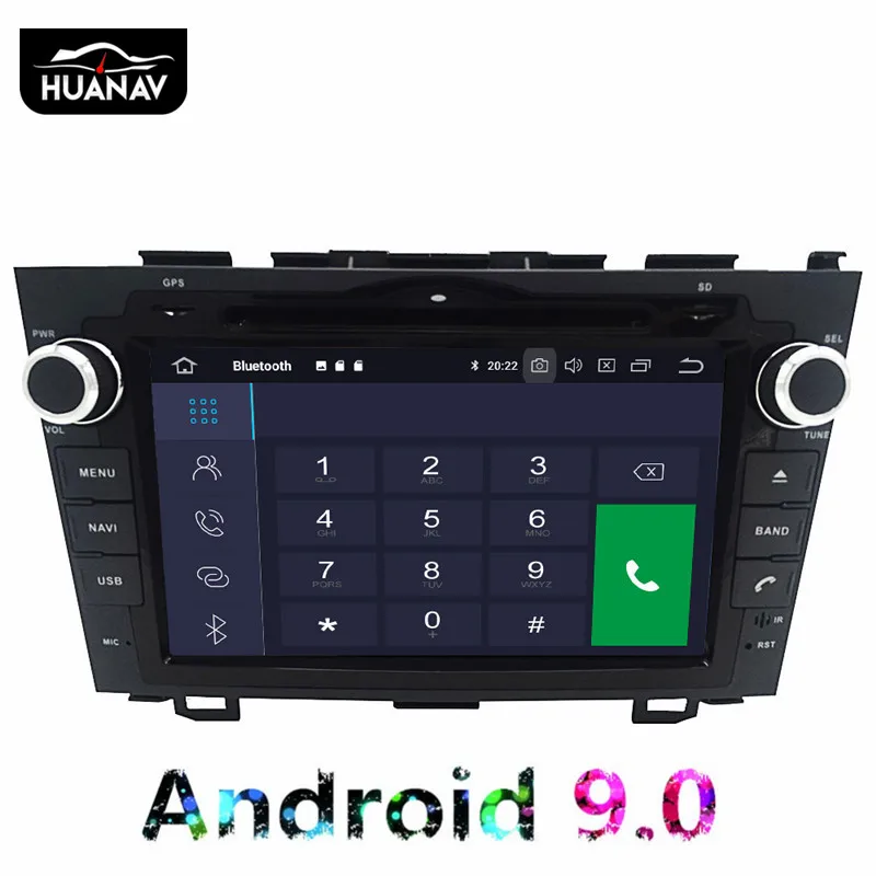 Cheap Android 9.0 Car CD DVD Player GPS navigation For Honda CRV CR-V 2006-2011 head unit multimidia Car radio player Auto stereo 6