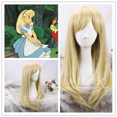 

Alice in Wonderland Alice Cosplay For Halloween wigs