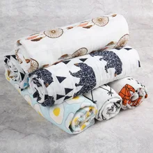 Муслиновое детское Пеленальное Одеяло, детское Пеленальное Одеяло из хлопка, детское банное полотенце для новорожденных, Пеленальное Одеяло, многофункциональное дизайнерское детское полотенце