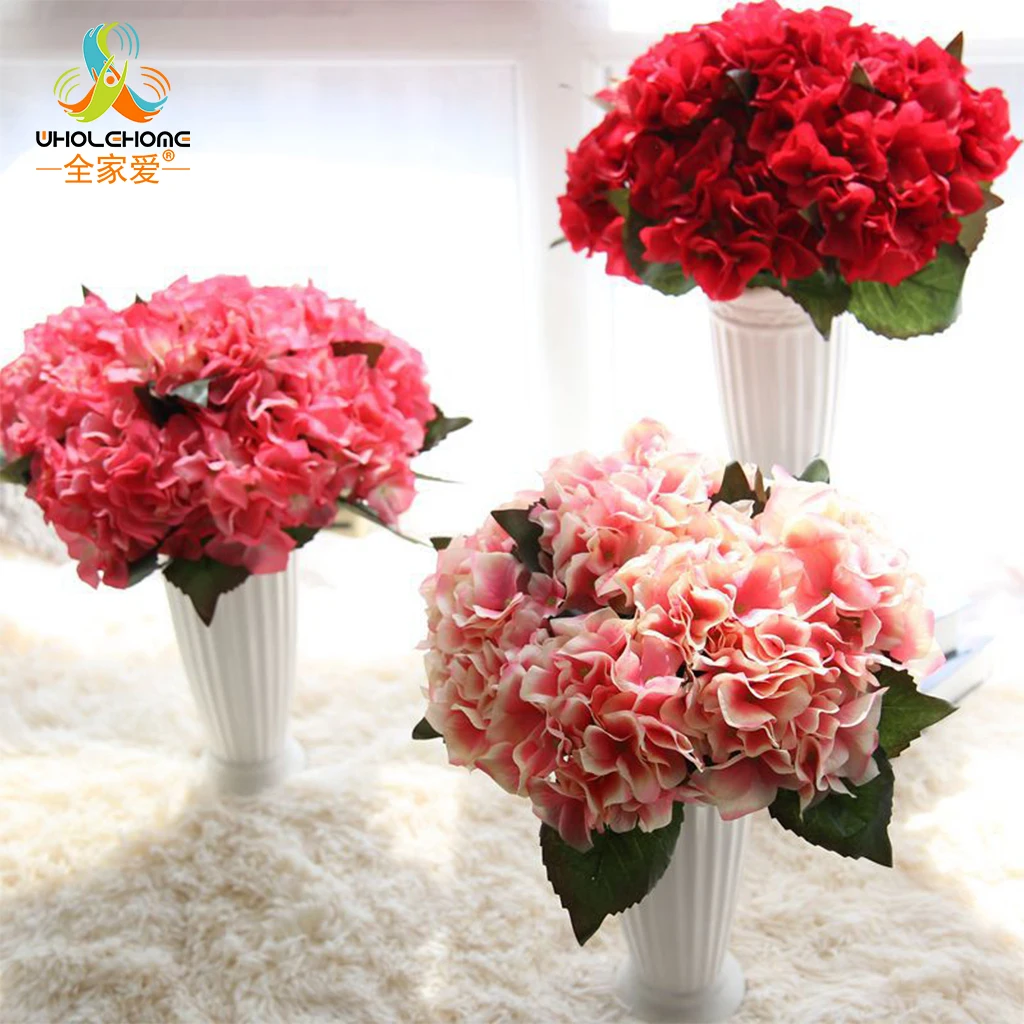 165 Fleurs Artificielles Pour Bricolage Fleurs Décoratives En Soie Faux Fleur Hortensia Bouquet Fleur Artificielle Décoration De Mariage Maison 1