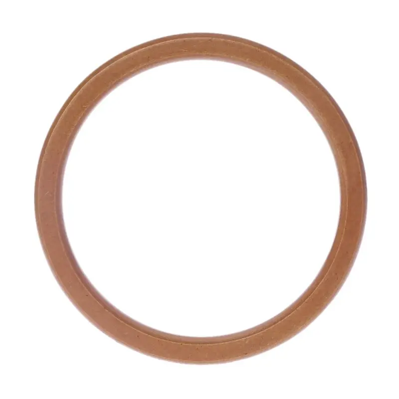 

1pc Wooden Round Shaped Handles Replacement For Handbags Purse Handle Shopping Tote