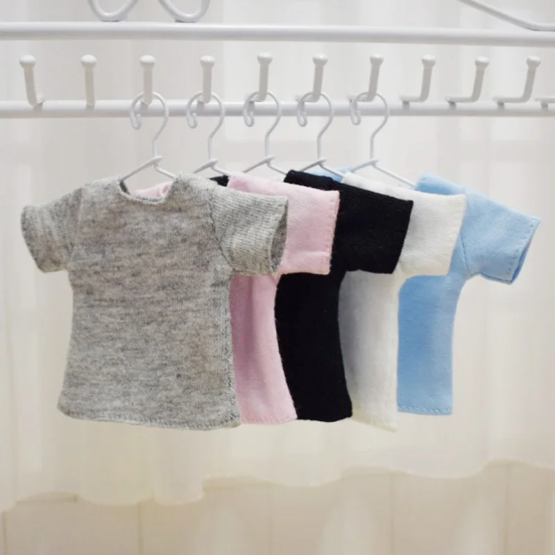 

1 PCS 1/6 Doll's T-shirt Clothes for Blyth, Barbies, Azone, Momoko Doll Shirts Accessories