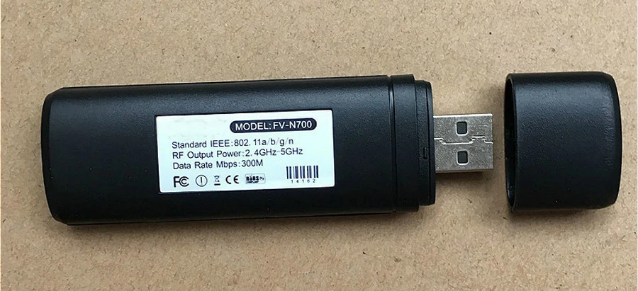 50 шт. двухдиапазонный 300 Мбит/с беспроводной USB WiFi Lan адаптер Ralink RT3572 2 4G/5 ГГц WIS12ABGNX