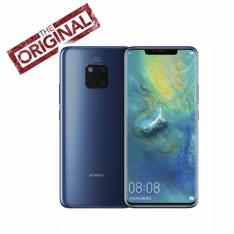 Оригинальный HuaWei Коврики 20 Pro 4G LTE мобильный телефон Kirin 980 Android 9 0 6 39 &quot3120x1440 8 GB