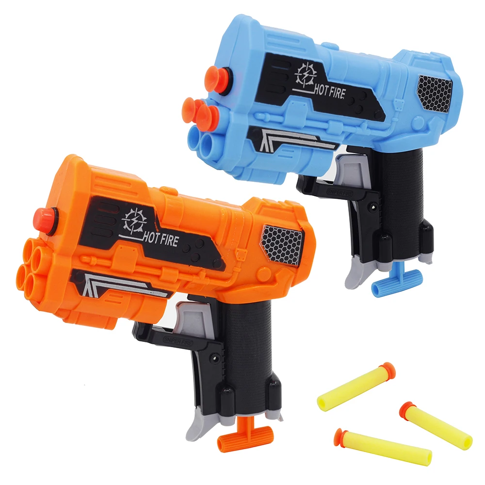 

2019 New Arrival Manual Soft Bullet Gun Suit for Nerf Bullets Toy Pistol Gun long Range Dart Blaster Mini Toy Gun Kids Gift