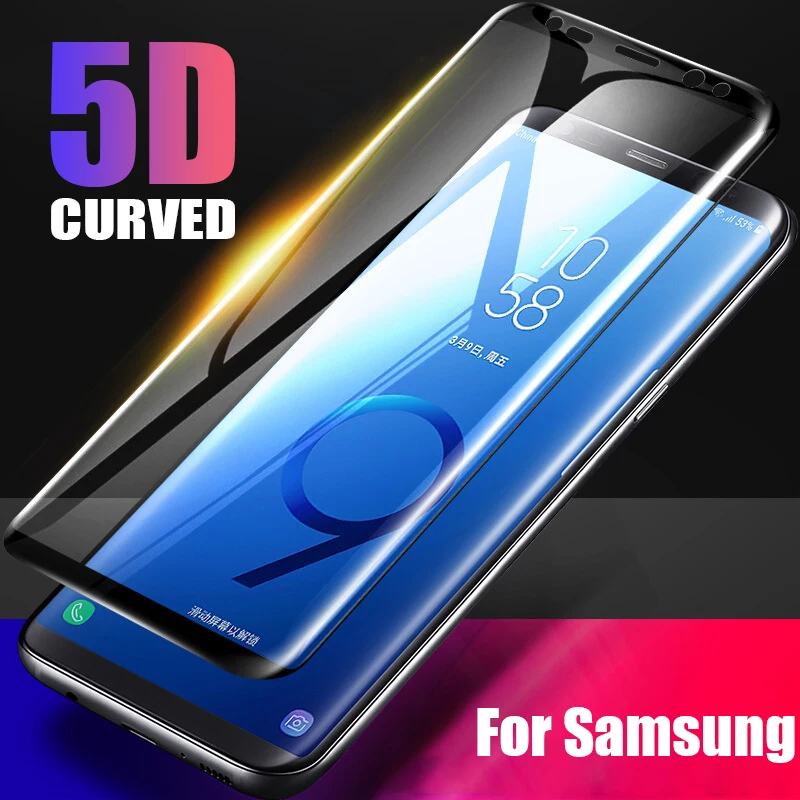 

5D protective glass for samsung galaxy s8 plus note 9 8 s9 glas protector 9s 8s s s9plus tempered screen note9 note8 protected