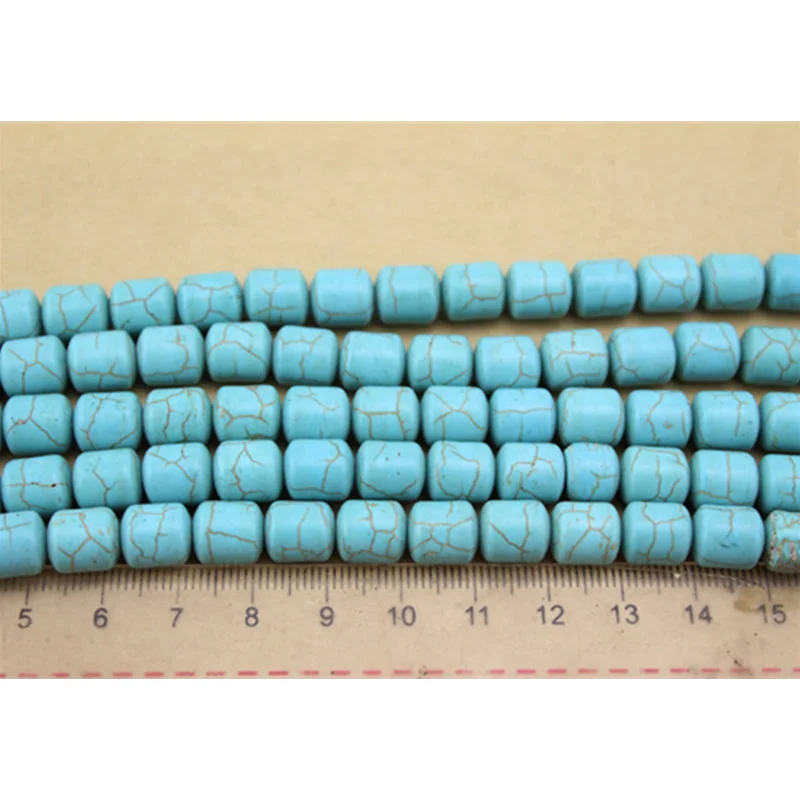 Бусины из натурального камня 8 5 мм * 9 Приблизительно 40 шт.|beads for diy|beads naturalturquoise beads |