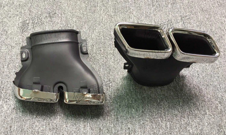 w213 amg e63 rear diffuser with exhaust tips 17y~ 3