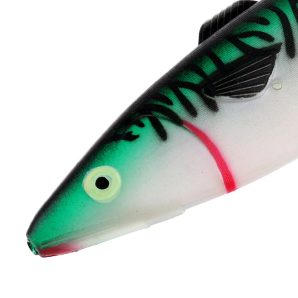 PVC Life-like Soft Baits Simulate Hollow Fish Lure Big Size Deep Sea Fishing Lures 29cm Big Size Game Lure