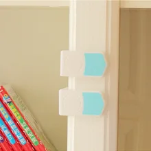 5 шт. пластиковые детские замки безопасности шкаф ящик комод Холодильник туалет Дверь Шкаф забота о безопасности ребенка замок